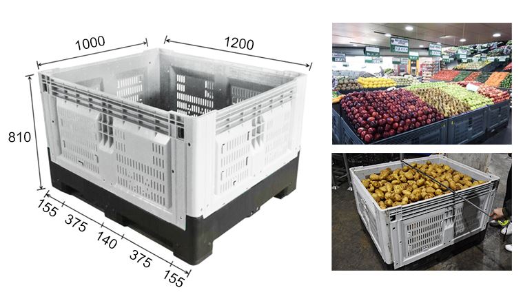 plastic pallet box