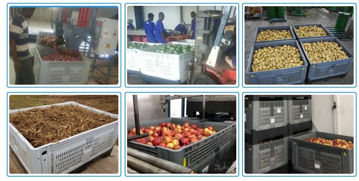 vented plastic box pallets