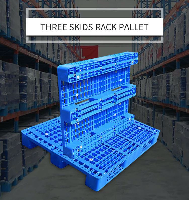 white plastic pallets for racking