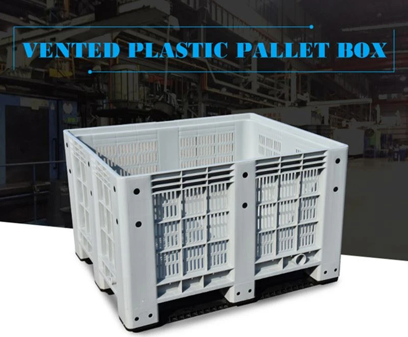 Reusable plastic harvest bins