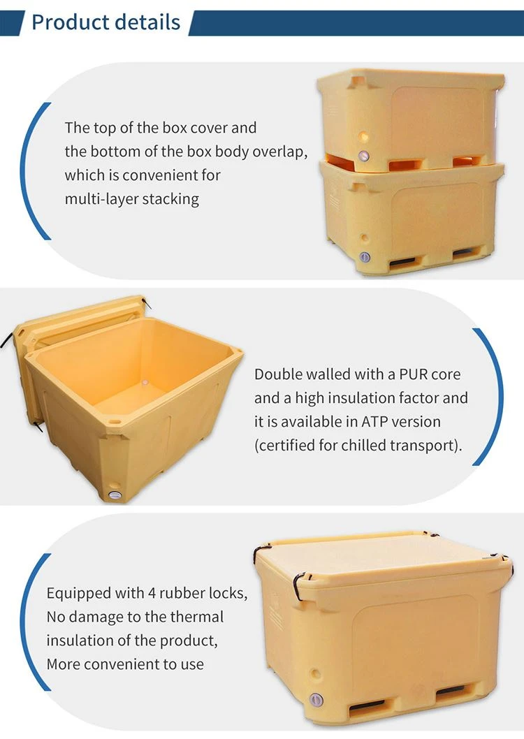 large seafood insulated tub