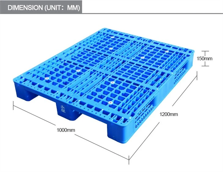 1300x1300mm Single Faced Plastic Pallets factory