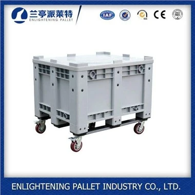Solid Wall Plast Pallet Box