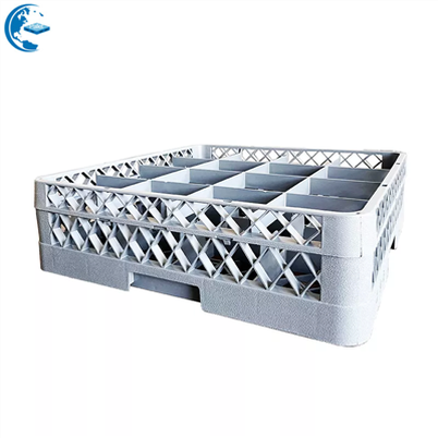 Grids Commercial Glass Cup Geymsluhaldarar rekki