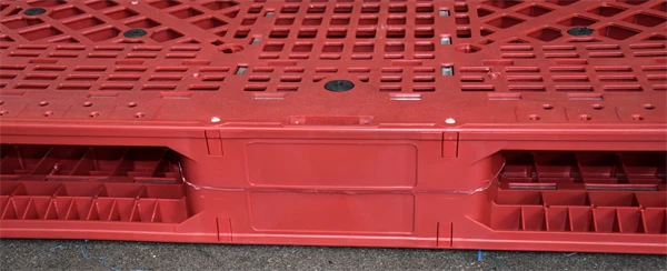 Stackable Open Deck Plastic Pallet supplier