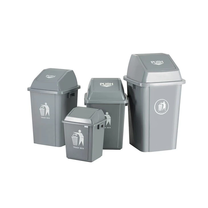 Inni HDPE plast þrýstiloki Heildsölu ruslatunnu