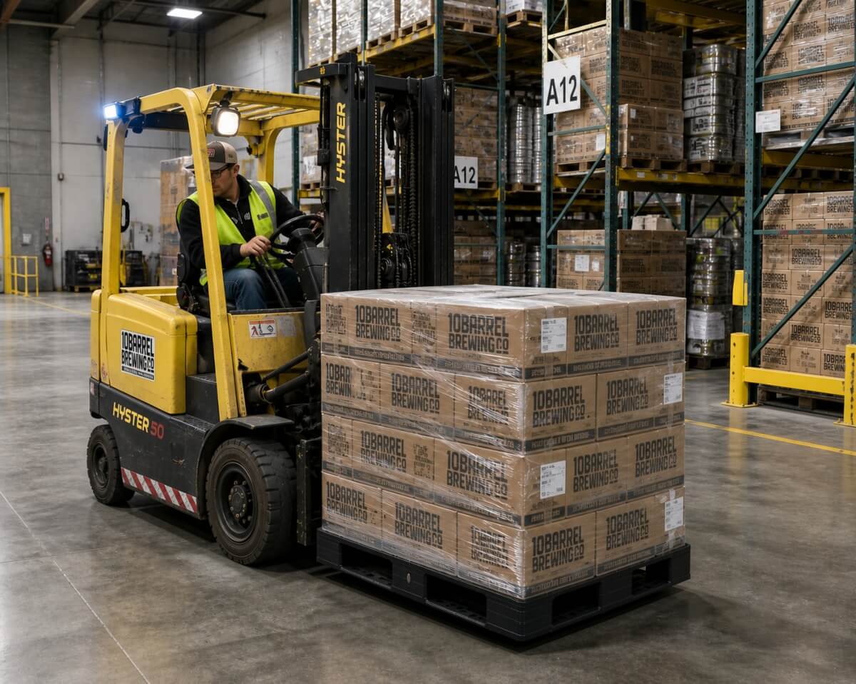 4048-plastic-pallet-for-beverage-warehouse 4048-plastic-pallet-for-beverage-warehouse