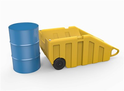 200L lekavarnar trommuvagn