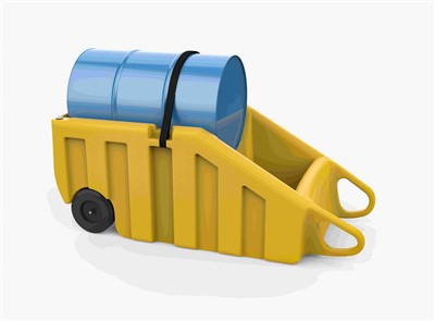 Drum Trolley With 200 Liters Sump